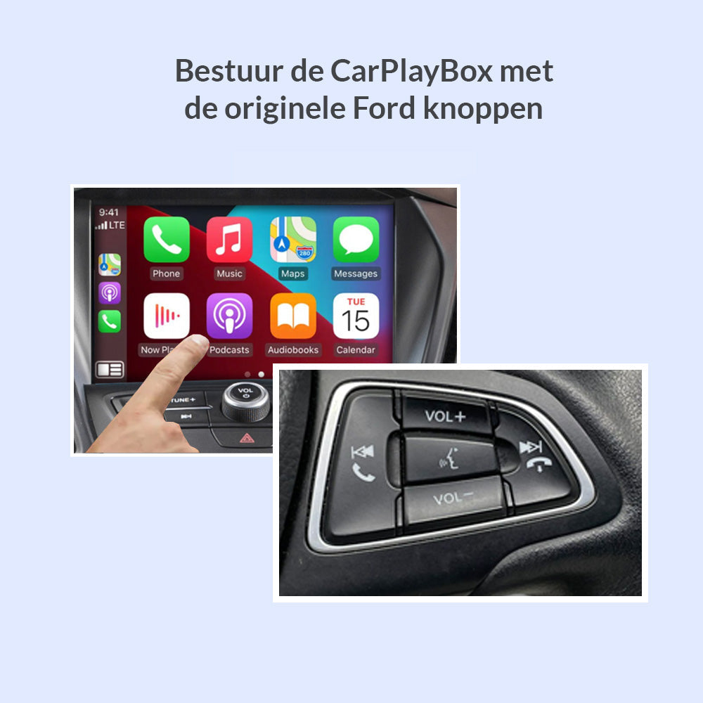 CarPlayBox voor Ford met SYNC-2