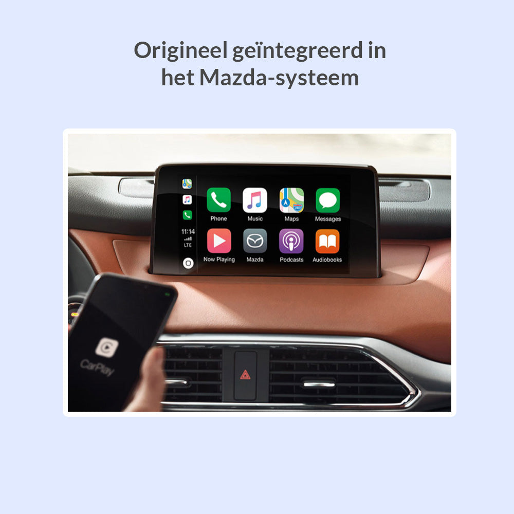 CarPlay & Android Auto voor Mazda