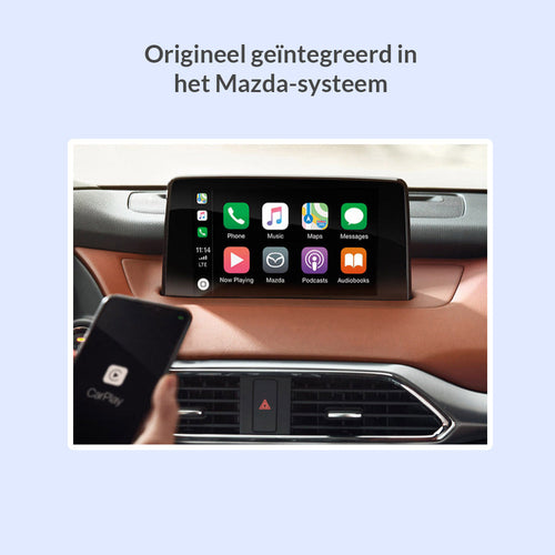 CarPlay & Android Auto voor Mazda