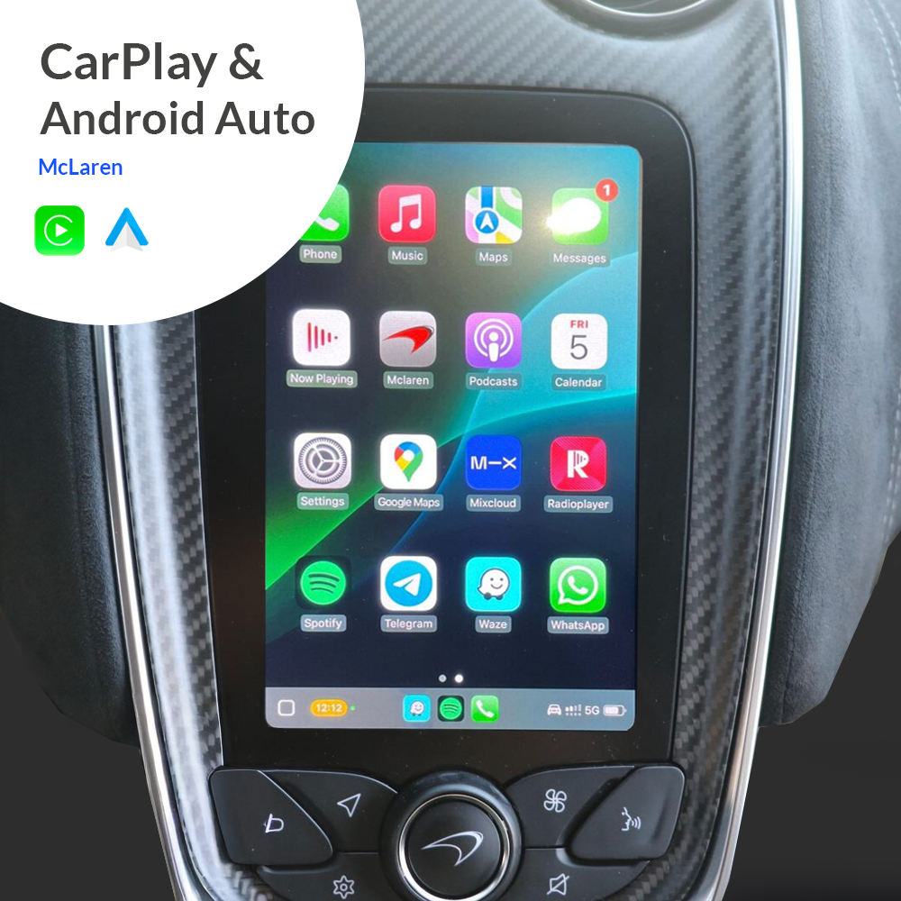 CarPlayBox voor McLaren
