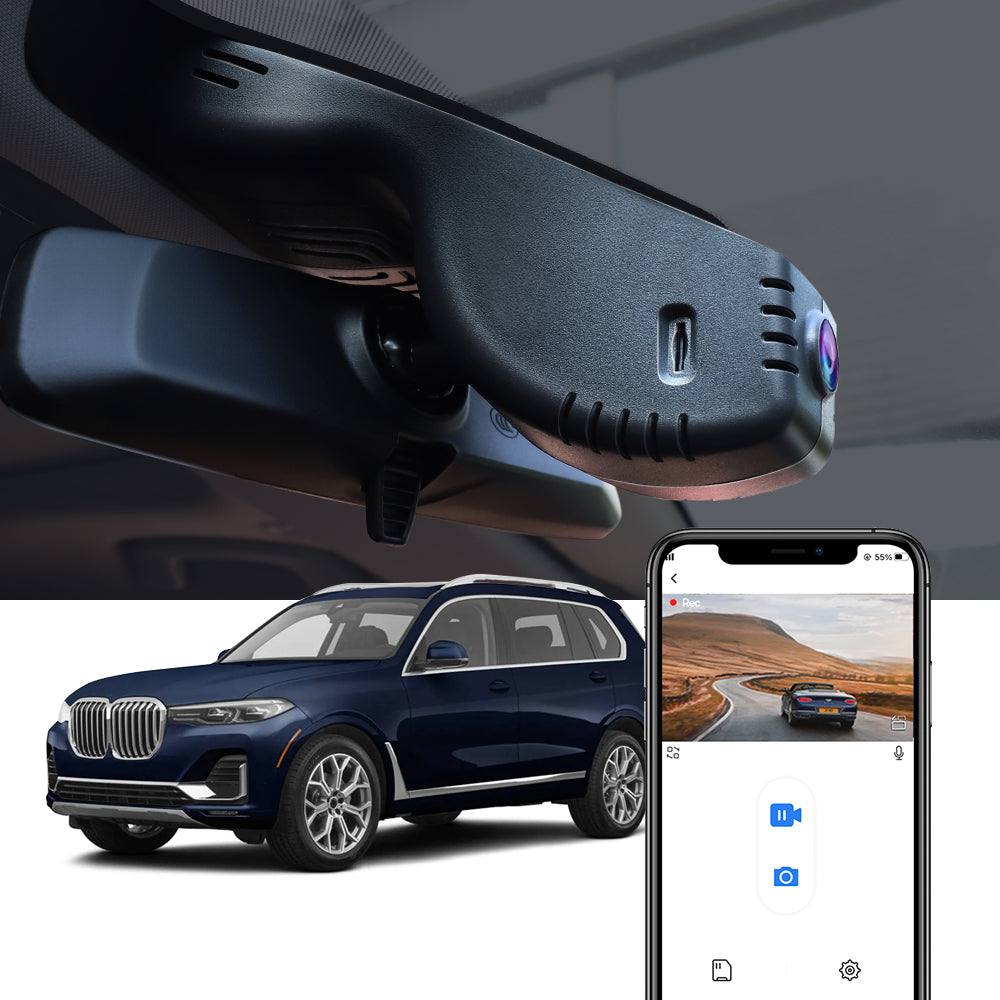 FITCAMX Dash Cam for BMW X7 G07 2018-2022