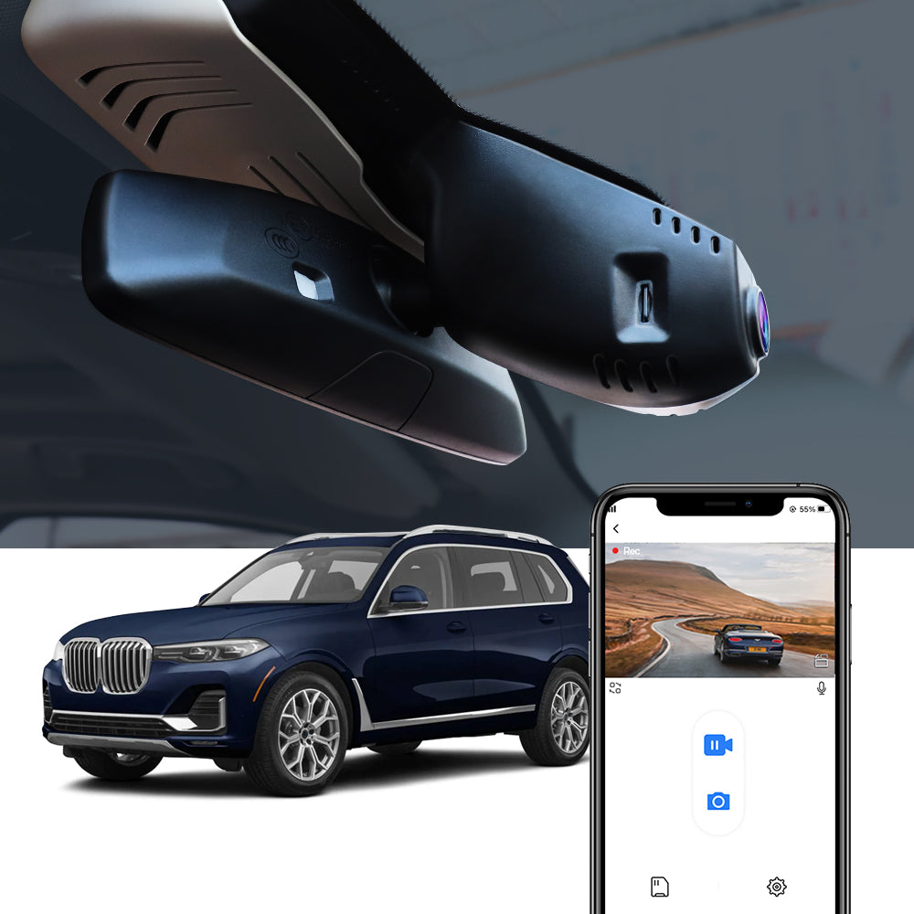 FITCAMX Dash Cam for BMW X7 G07 2018-2022