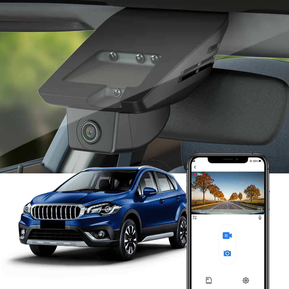 FITCAMX Dash Cam for Suzuki S-Cross 2022-2024