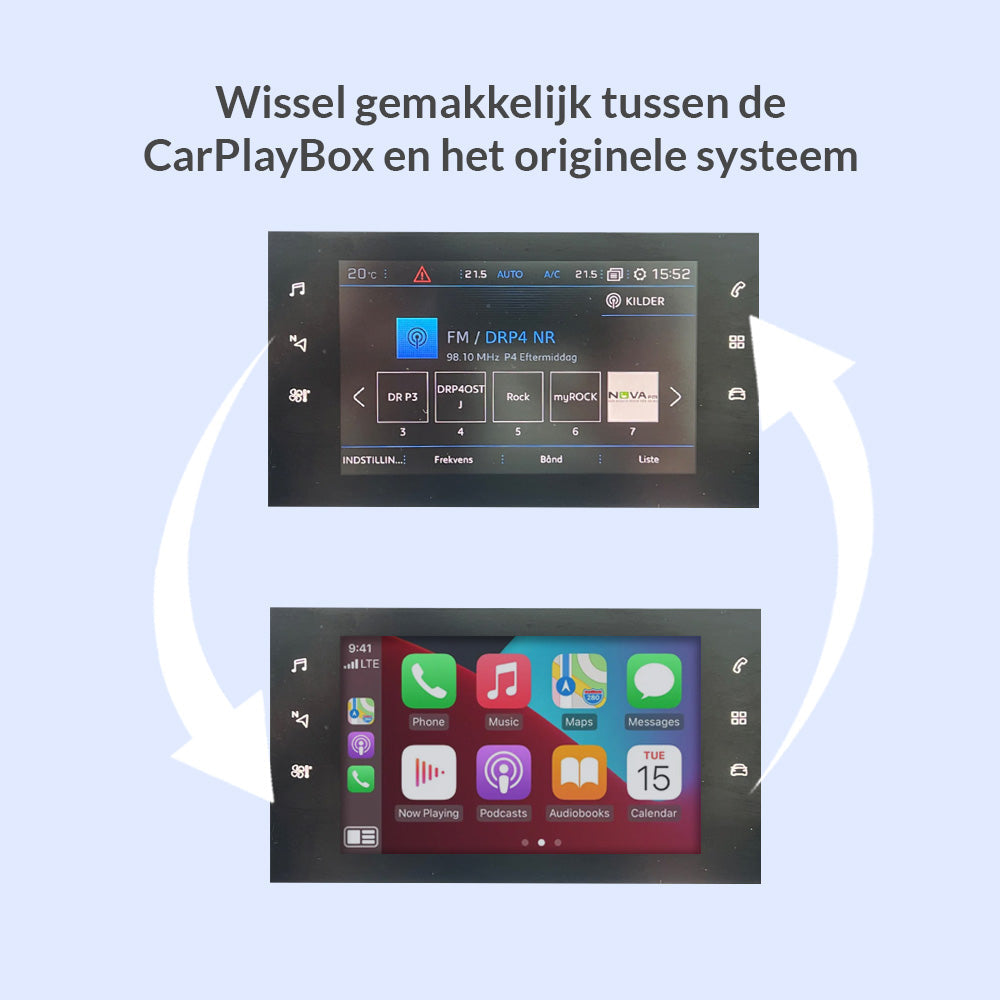 CarPlayBox voor Peugeot