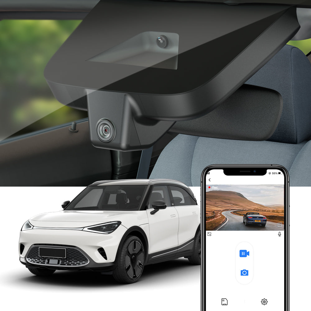 FITCAMX Dash Cam for 2022-2026 Smart #1