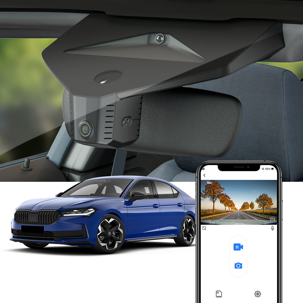 FITCAMX Dash Cam for Skoda Superb 2024 2025
