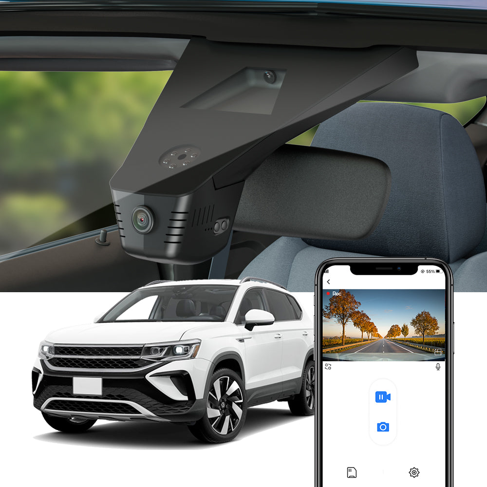 FITCAMX Dash Cam for Volkswagen Taos 2020-2026