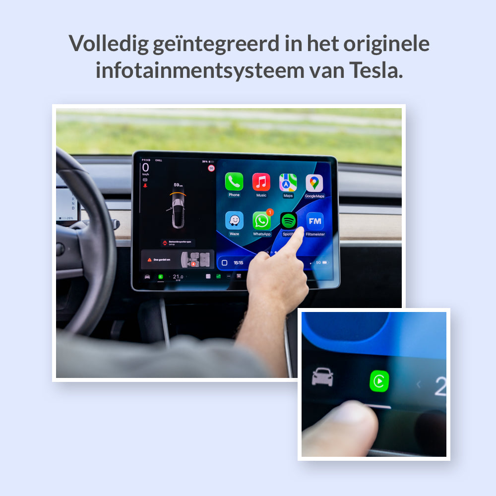 CarPlayBox voor Tesla