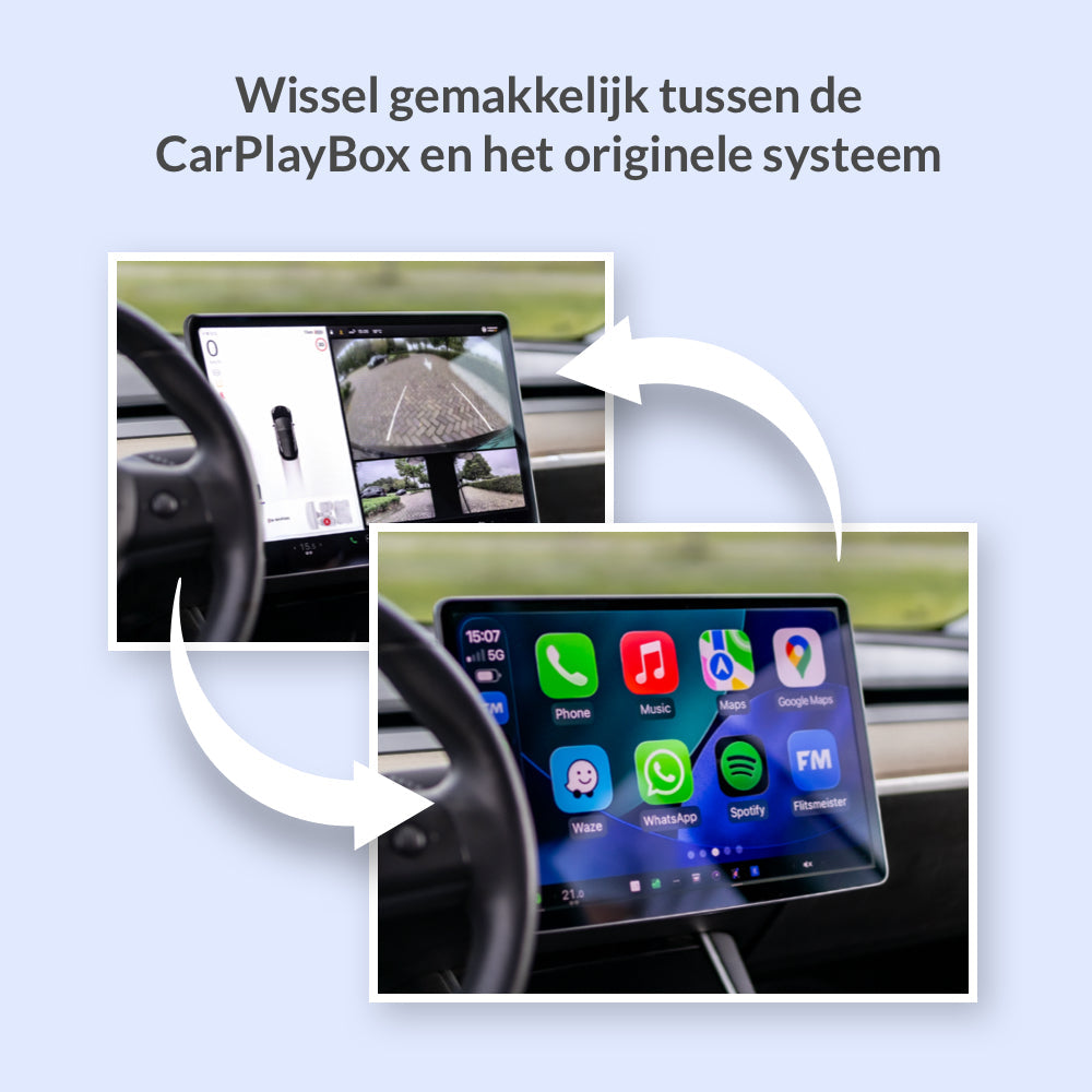 CarPlayBox voor Tesla